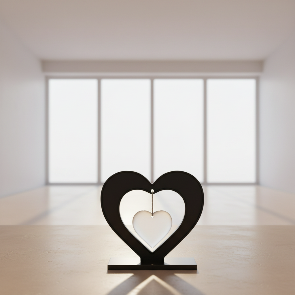 Double Hanging Heart – Custom Personalized Décor