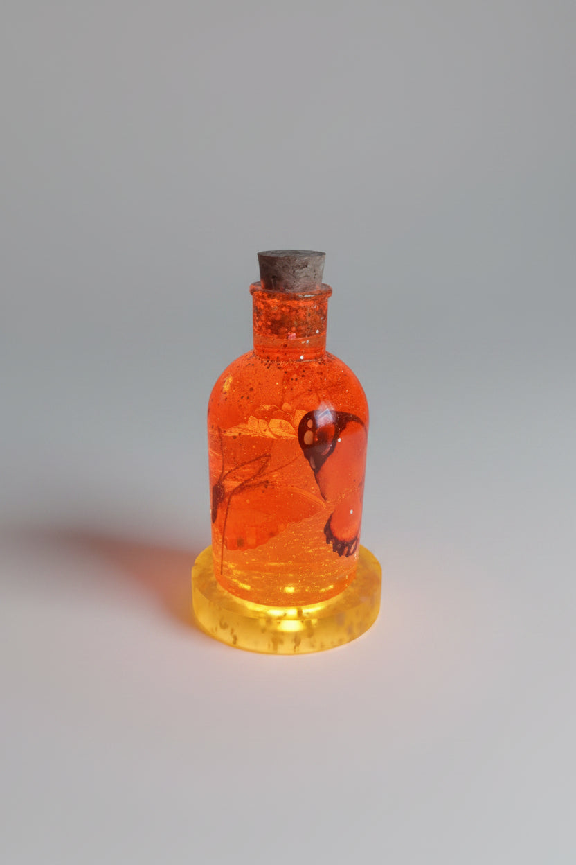 Butterfly Lamp – Glowing Bottle Night Light
